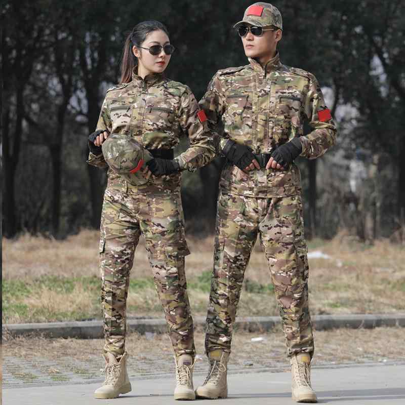 擬装 ミリタリー柄 進め方服 従業員 防御すること服 生き残ること力くらべ メンズ 成人男性服 レディース 働き口着 細工物御召しもの 上下書き割り 春夏