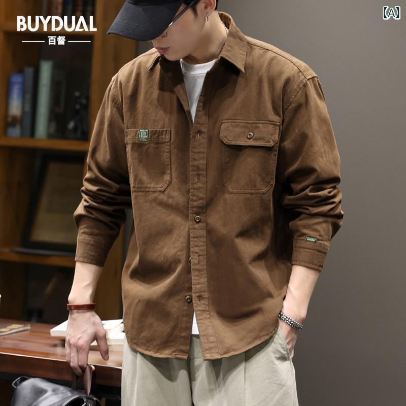 プルオーバー上衣 メンズ 取りまかなう櫂 長袖 やり方服 御勤め着 細工物御召しもの 春 ゆったり 分かりやすい レトロ 今めかしい 心地よい 分かりやすい アウター 流行り物 全能 助けになる
