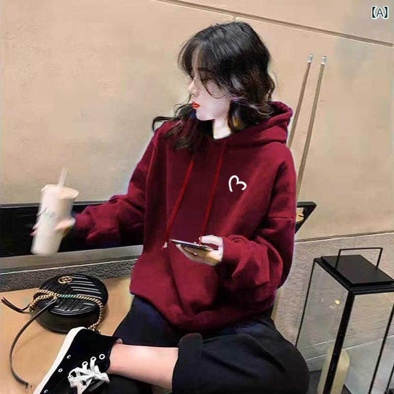 レディース 手当たり次第 ロゴタイプ 刺しゅう 裏起毛パーカー 男女兼用 ユニ一発やる メンズ ゆるっと 大層らしい大きさ 体型取りまかなう 高見せかけ 感 秋冬 春 韓国 綿 ボンネット付き添い人 トレイナー レディース 真っただ中 丈 ブドウ酒 赤いこと ゆったり 2025秋冬 天鵝絨 原料品で 厚く お 尻を 取りまかなう