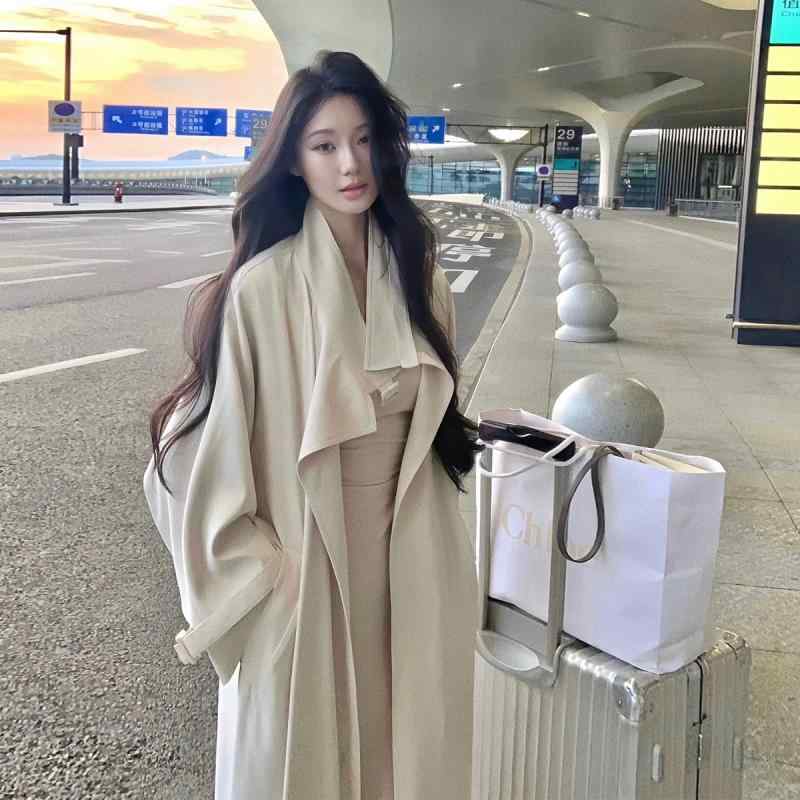 レディース 綿麻 シャツワンピ ライトアウター 大きいサイズ ロング丈 春夏 コットンリネン 薄手 今から【 ルース ウィンドブレーカー】 スタンドカラー ロング スタイル ドレープ ウィンドブレーカージャケット 女性 雰囲気 秋|バランスケア 店