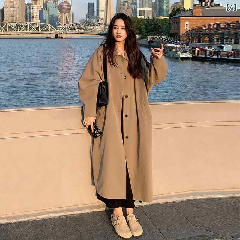 レディース 綿麻 シャツワンピ ライトアウター 大きいサイズ ロング丈 春夏 コットンリネン 薄手 大きいサイズ カーキ カジュアル ウィンドブレーカー ジャケット レディース 2025 春 mm ゆったり 年齢を 感じさせにくい 英国 風 膝上 丈 コート|バランスケア 店