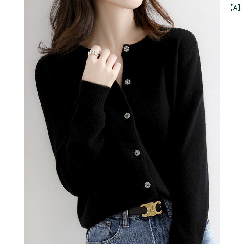 トップス 朱夏編み物 リブニット tティーシャツ はだ着 半袖 ティーシャツ 上衣 レディース 羊毛 軍事基地 ティーシャツ ゆったり ジレー アウターウェア トップス 2025 日月 カシミールティーシャツ