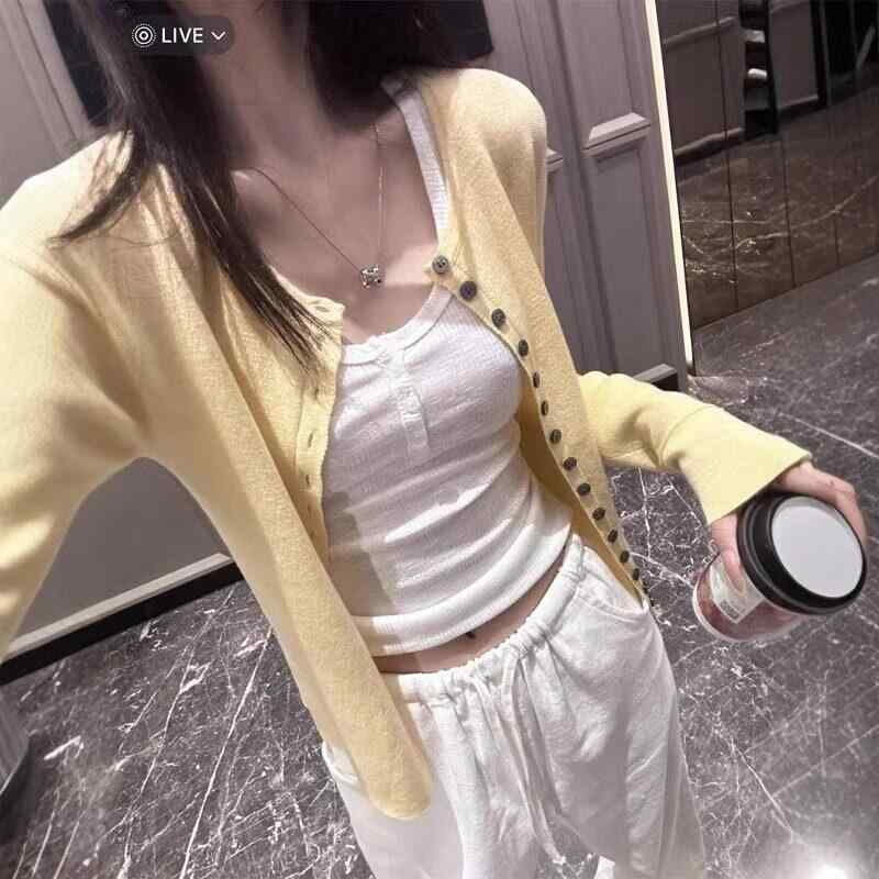 トップス サマーニット リブニット tシャツ インナー 半袖 27 ボタン シルクウール ヘザーグレー ニットカーディガン スリムフィット イエロー ニット トップス|バランスケア 店