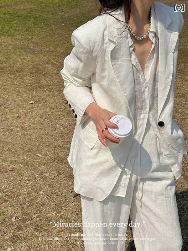 の 商いもの 100 % リネンの 心地好い 背広 上衣  お上さん用 2025 春  ゆったり の 上衣 いの一番