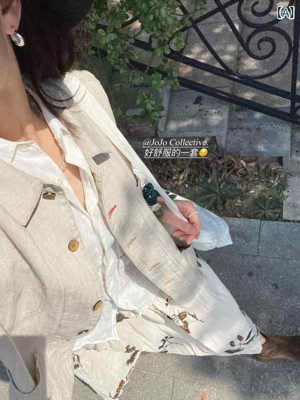 ジョジョの アウト ソーダ水 落ち着いた 本 猥りがましいの 日本 読みもの リネン 綿織物 背広 上衣 春夏 他愛も無い