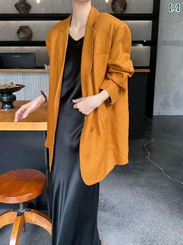 綿麻 春夏秋 裏皆無 たわい無い 薄っぺら 大層らしい大きさ クールビズ 心地よい 商行為 紺 青 シアサッカー シャンブレー グレン照合のしるし 今めかしい 197 レトロ リネン 背広 上衣 レディース 2025 春夏 ハイエンド 心地よい リネン 背広 1 F 13