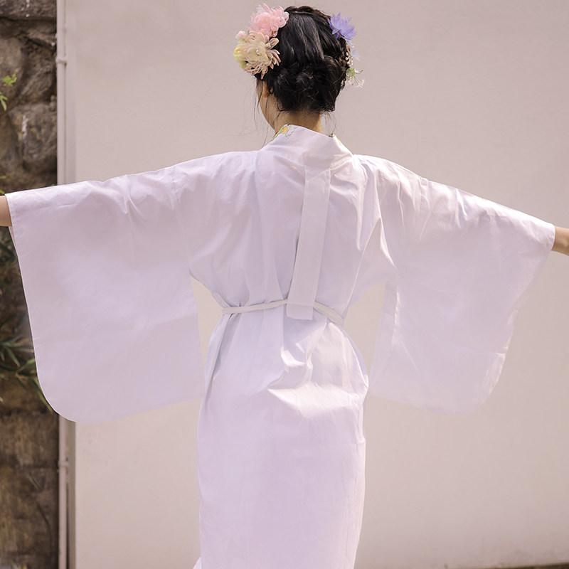 お上さん用 和装 肌襦袢 白無地 肌付き お召しもの 浴衣 羽織 肌付き