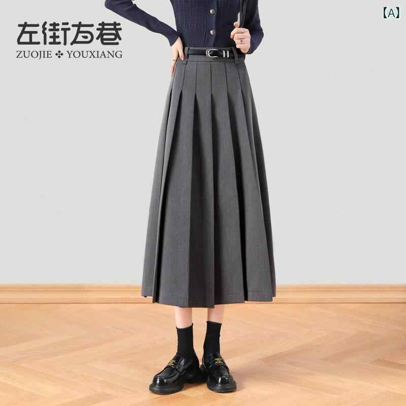 薄墨色の 背広 スコート レディース 烏兎 2025 a伝達ルート か細い 並み並み ロング 筋目スコート