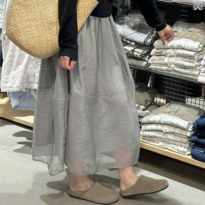 夏用の レディース a伝達ルート スコート  薄っぺら 粍 ご機嫌酉の方角 か細い ふわふわ ガーゼ スコート  ゆったり 真っただ中 丈の コウモリ傘 スコート