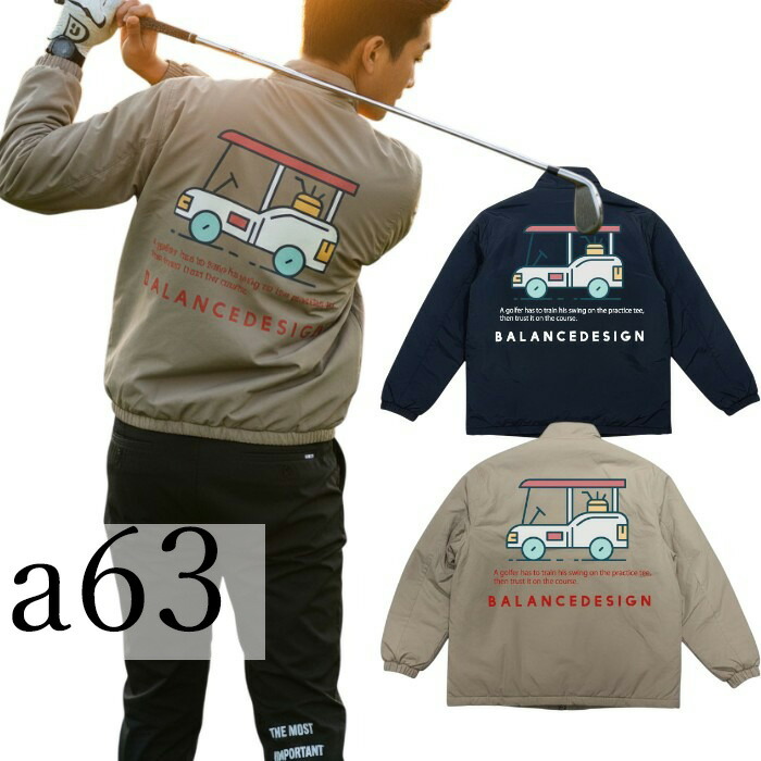 a63 BALANCEDESIGN 裏起毛 or 裏メッシュ 上衣 速乾 途轍も無い大いさ ビックサイズ ゴルフ ゴルフお召しもの アウター 上衣 軽さ 春服 夏服 秋服 M L ２L ３L ４L ５L トップス メンズウェア-ブルゾン-スポーツ・アウトドア