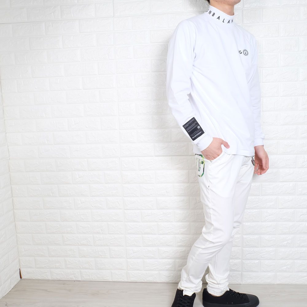 秋ネックロゴインナーm 5l伸縮 夏新作 メンズ ゴルフウェア 大きいサイズgolf 限定 お洒落 Salon Raquet De