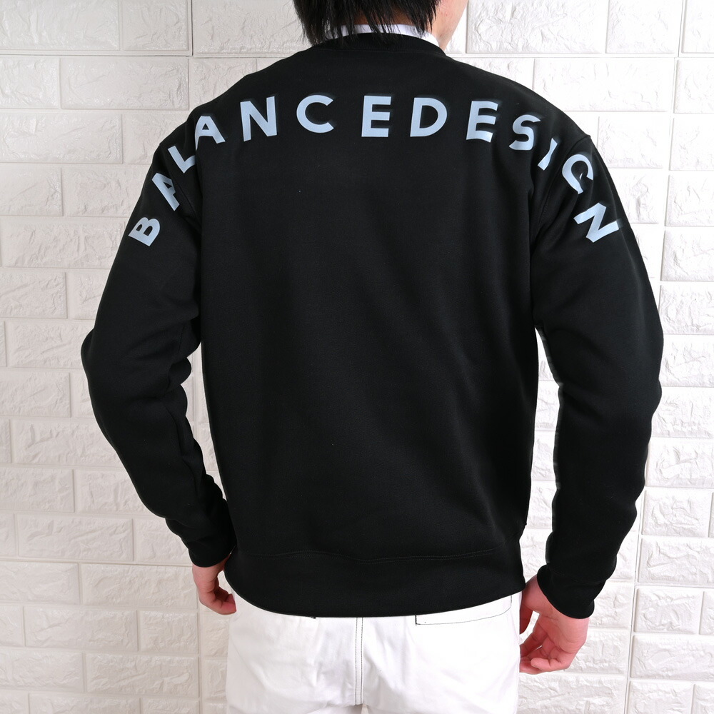 極暖スエットロゴラインスカルS-5L☆BALANCEDESIGN/スエット【メンズ】【ゴルフウェア】
