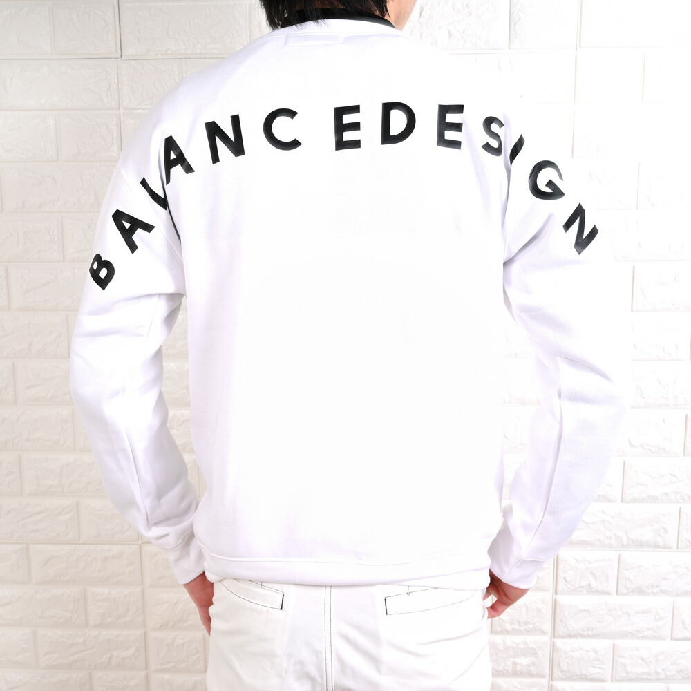 極暖スエットロゴラインスカルS-5L☆BALANCEDESIGN/スエット【メンズ】【ゴルフウェア】