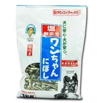 楽天市場 犬用無添加おやつ 塩無添加 ワンちゃんにぼし お徳用 1kg おつまみ煮干し サカモト 自然派ストアsakura