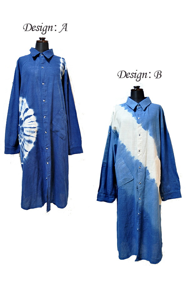 楽天市場 藍染ワンピース 藍染ロングシャツ 藍染 本染め 手染め 大人カワイイ バリブラン 激安 染物 エスニックワンピース エスニック ワンピース アジアンワンピース アジアン リネン コットン 天然素材 エスニックファッションバリブラン