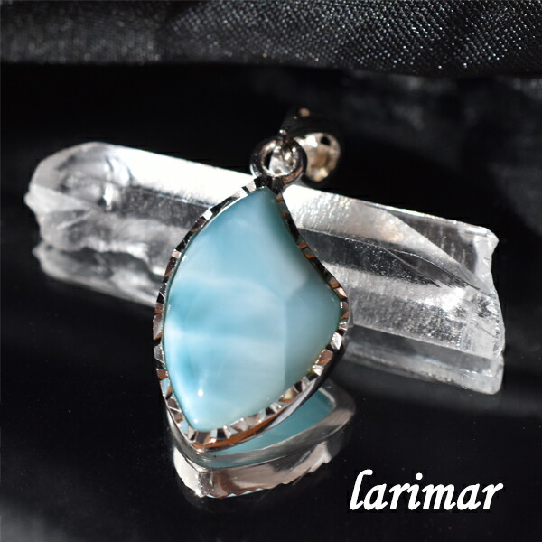 楽天市場】ラリマー ペンダントトップ 最高級 ドルフィンストーン 癒し