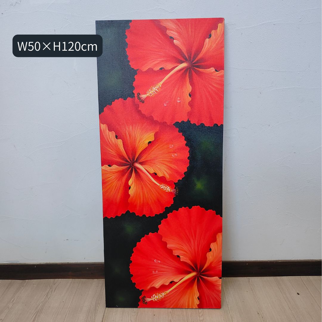 楽天市場】パラダイスフラワーの絵 極楽鳥花モダンリゾートインテリア