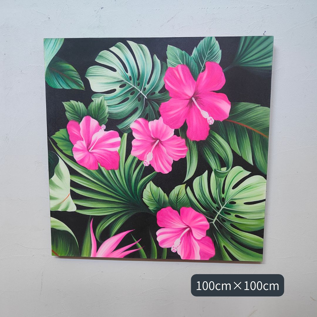 楽天市場】パラダイスフラワーの絵 極楽鳥花モダンリゾートインテリア