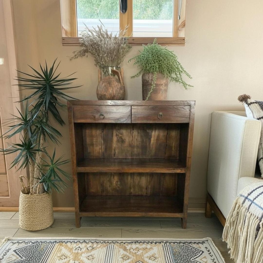 バリ家具　ピラミッドチェスト バリ家具ピラミッドチェスト