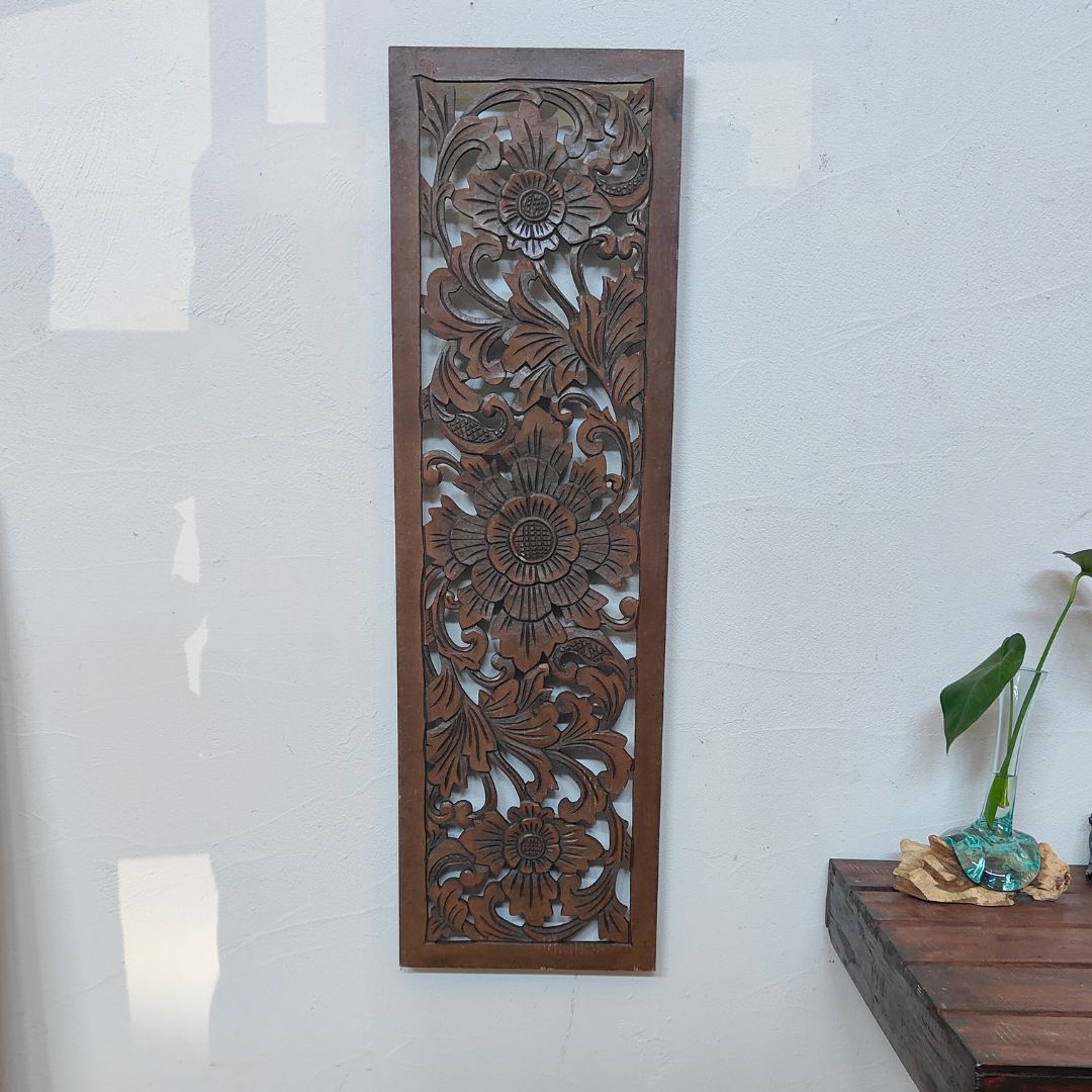 楽天市場】木製 ウッド パネル インテリア 透かし彫り 片面彫り 60