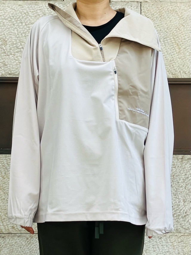 WhiteMountaineering　ジップ プルオーバー　 IVORY　WK2473506　ホワイトマウンテニアリング　ZIP PULLOVER