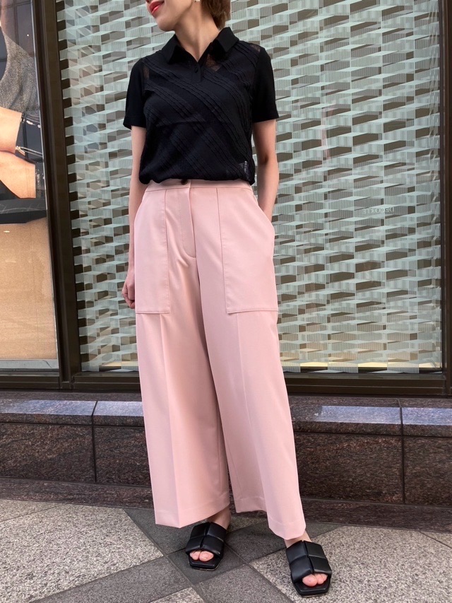 BEATINGHEART BLACK　BP005K1　ビッグポケット ワイド パンツ WHITE / PINK / CAMEL / BLACK ビーティングハート