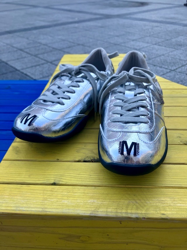 MAISON MAVERICK PRESENTS メタリック シルバ－ スニーカー MS2548 SILVER  住みか マヴェリック プレゼンツ