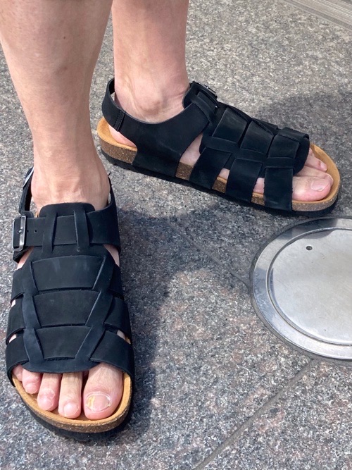 WhiteMountaineering GURKHA SANDAL グルカサンダル レザー コルク サンダル BLACK WM2371806 ホワイトマウンテニアリング