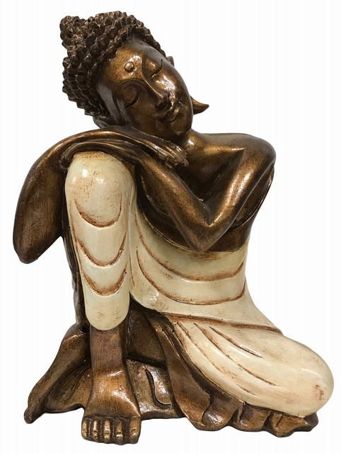 一刀彫 頬杖仏陀 26ｃｍ 仏像 仏陀 ブッダ 仏像の置物 瞑想 オリエンタル 楽天市場】一刀彫 頬杖仏陀 26cm 仏像 仏陀 ブッダ オブジェ 仏像の