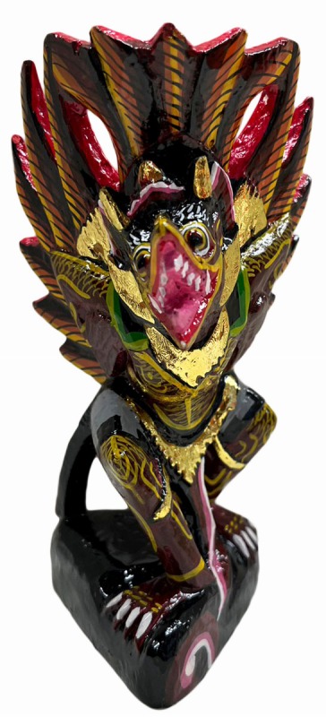 楽天市場】ガルーダの木彫り 100cm 木製スワール無垢材 MADE M作