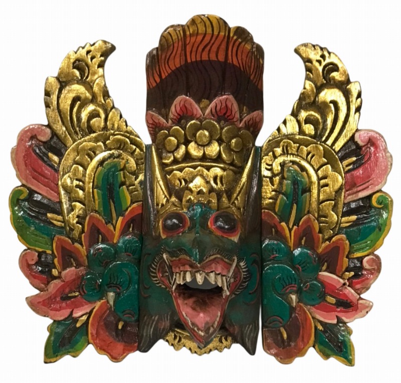 楽天市場】木製ガルーダお面30 （マスク）赤【バリ・アジアン雑貨バリ