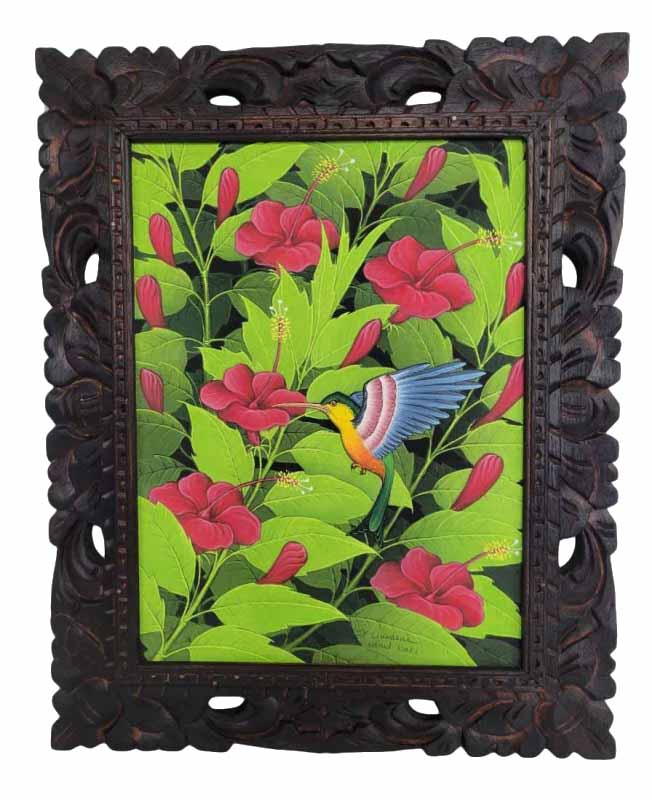 楽天市場】鳥の楽園 Paradise of birds 52X42 Padang Tegal DEWA PUTU