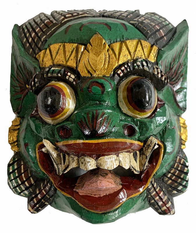 楽天市場】木製ガルーダお面30 （マスク）赤【バリ・アジアン雑貨バリ