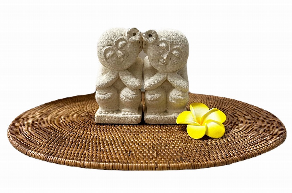 楽天市場】アジアン バリ島 石彫り ストーンカービング オブジェ 置物