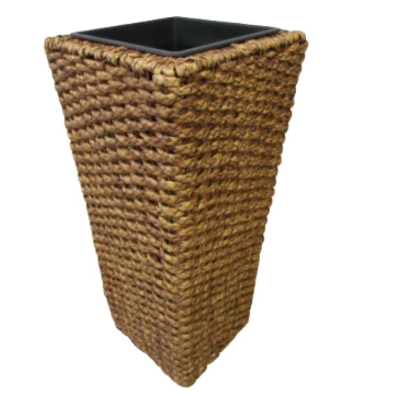 ヒヤシンスPOT四角L　H70cm【バリ島直輸入】観葉植物/花/フラワーポット/フラワーPOT/フェイクグリーン/インテリア雑貨/輸入雑貨/アジアンテイスト/インテリア/ウォーターヒヤシンス/【バリ・アジアン雑貨バリパラダイス】