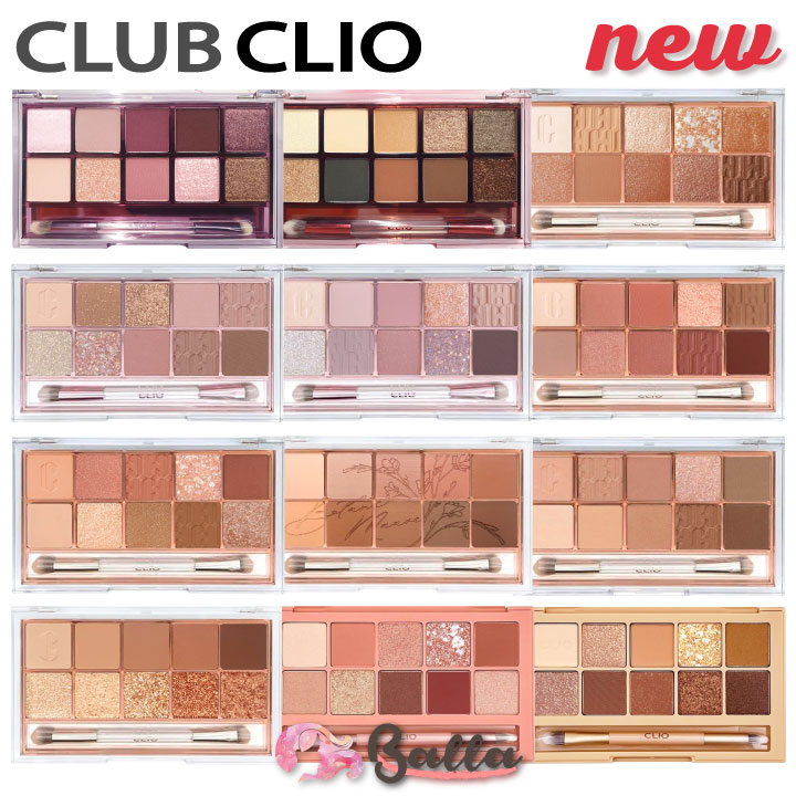 SALE/61%OFF】 新色追加 CLIO プロアイパレット 全12色 アイシャドウ ...