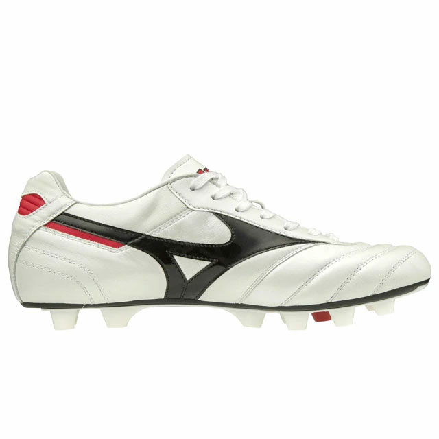 サッカースパイク モレリア 2 土 カンガルー革 Japan 天然芝 ショートタン P1ga0109 Morelia ホワイト 人工芝