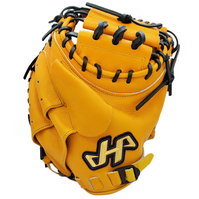 【ハタケヤマ】 硬式グラブ キャッチャーミット Kシリーズ M9型 野球 グローブ 硬式ミット 一般 大人 【硬式捕手用】 K-M9BY｜BallClub　店