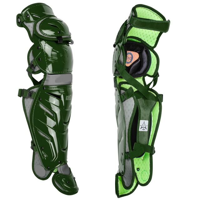 【ALL-STAR/オールスター】 キャッチャー防具 キャッチャーギア レガース 捕手 一般用 LG40PR-DGR ※キャンセル不可商品 lg40pr-dgr-01.jpg