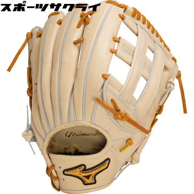 ミズノプロ 佐藤輝明モデル 軟式グローブ 野球 阪神 ミズノプロ 佐藤輝明型 軟式用 内野手用 グローブ ブロンド 阪神