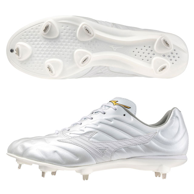 楽天市場】ミズノプロ ライトレボプロ2 野球 金具スパイク 限定 白