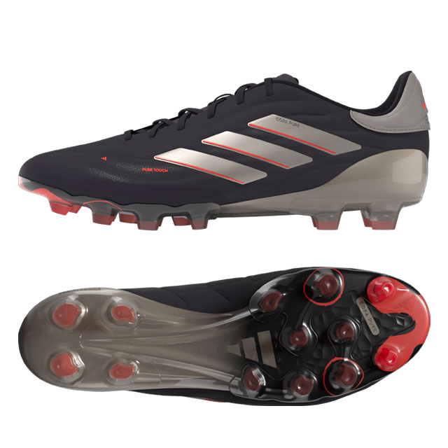 33％OFF！ アディダス サッカースパイク コパ ピュア 2 ELITE HG/AG ジャパン オーロラブラック 土 人工芝 【adidas2024Q4】 IG8712 10,359円