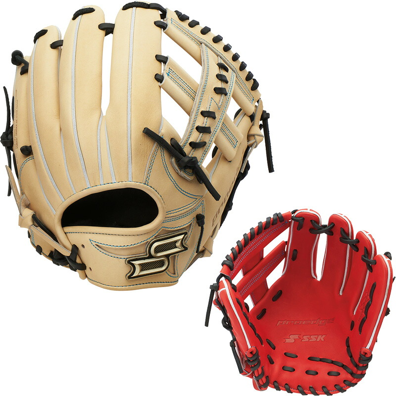 SSK エスエスケイ 限定 硬式グラブ proedge プロエッジ W 野球 グローブ 一般 大人 硬式内野手用 サイズ6L PKW76125F|BallClub 店