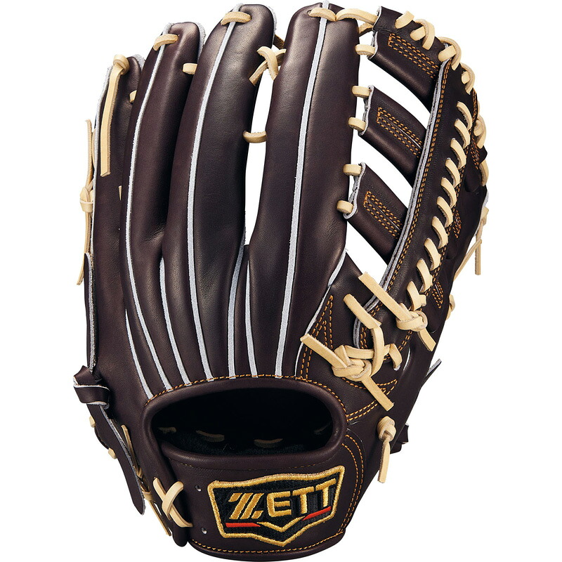 ＺＥＴＴ ゼット 限定 野球 グローブ 硬式 外野手用 プロステイタス グラブ サイズ9 硬式外野手用 一般 大人 BPROG778G-3732