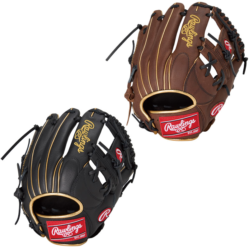 Rawlings 野球用グローブ ブラウン/レッド 楽天市場】ローリングス グローブ Rawlings 硬式 PRO PREFERRED [内