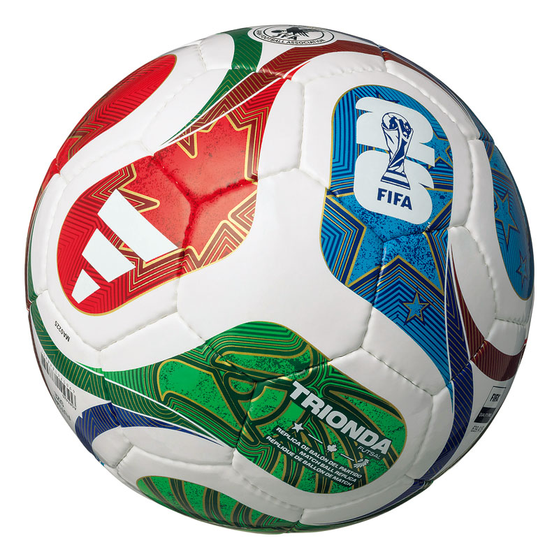 アディダス トリオンダ フットサル 4号球 ホワイト フットサルボール （adidas2025ball） ADFF420 ※返品・交換・キャンセル不可商品