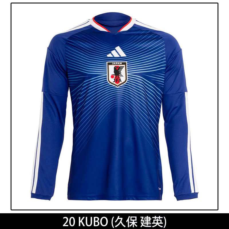 アディダス 2026 サッカー日本代表 ホーム レプリカ ユニフォーム LS #20 久保 建英 WU905-NUMBER-20 13,475円