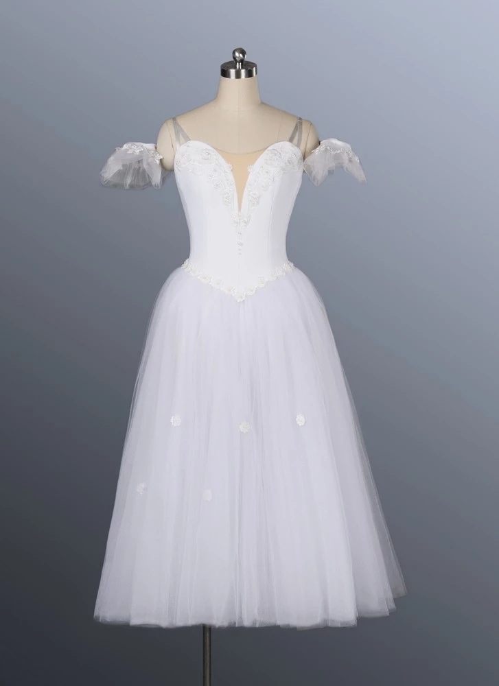 156 バレエ 衣装 ロマンチックチュチュ シンデレラ ホワイト | labiela.com