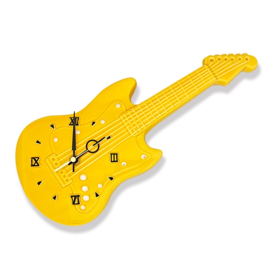 楽天市場】オシャレな壁掛け時計 ギター 音楽 ロック ミュージック
