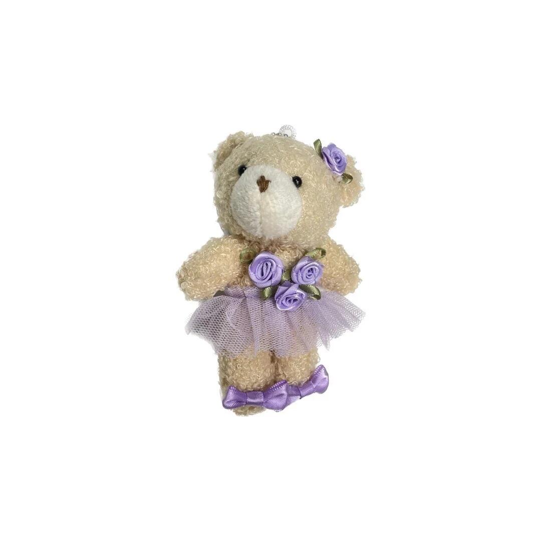 楽天市場】くま チャーム ぬいぐるみ ストラップ ドルシネア ピンク